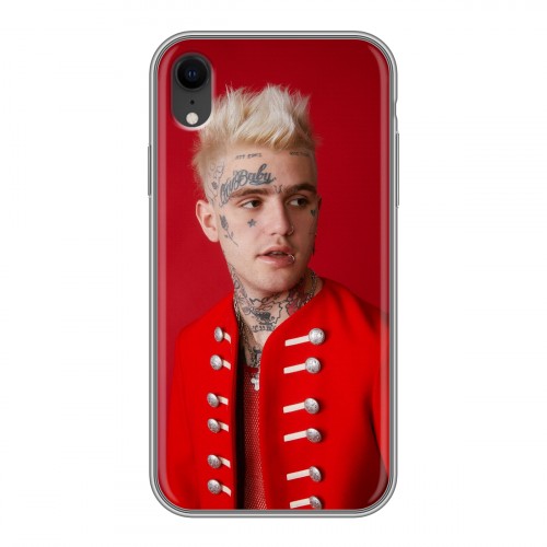 Дизайнерский силиконовый чехол для Iphone Xr Lil peep