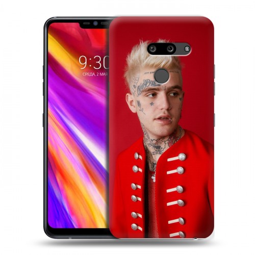 Дизайнерский пластиковый чехол для LG G8 ThinQ Lil peep