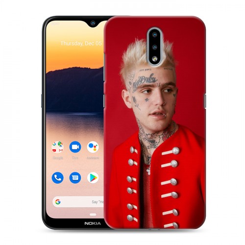 Дизайнерский пластиковый чехол для Nokia 2.3 Lil peep