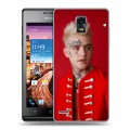 Дизайнерский пластиковый чехол для Huawei Ascend P1 Lil peep