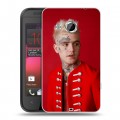 Дизайнерский пластиковый чехол для HTC Desire 200 Lil peep