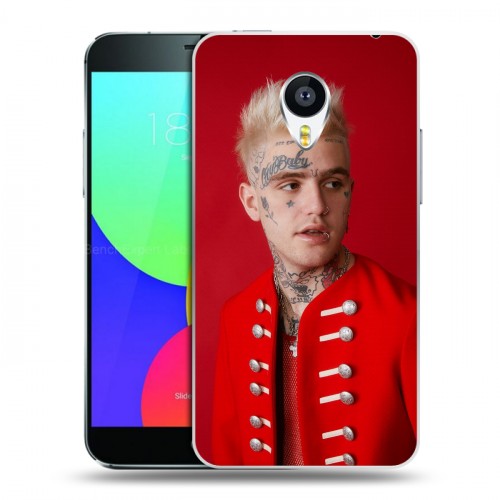 Дизайнерский пластиковый чехол для Meizu MX4 Pro Lil peep