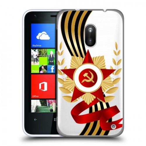 Дизайнерский пластиковый чехол для Nokia Lumia 620 9 мая