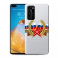 Дизайнерский силиконовый с усиленными углами чехол для Huawei P40 9 мая