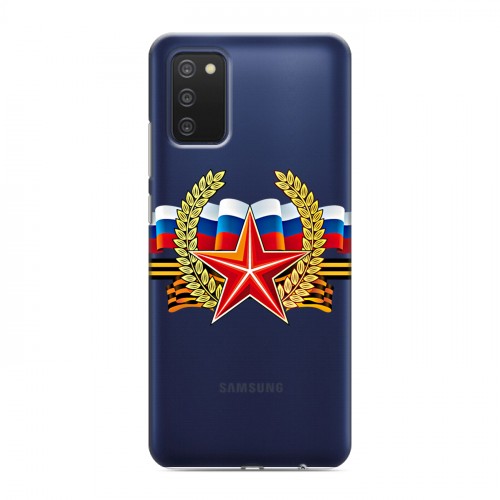 Дизайнерский силиконовый с усиленными углами чехол для Samsung Galaxy A03s 9 мая