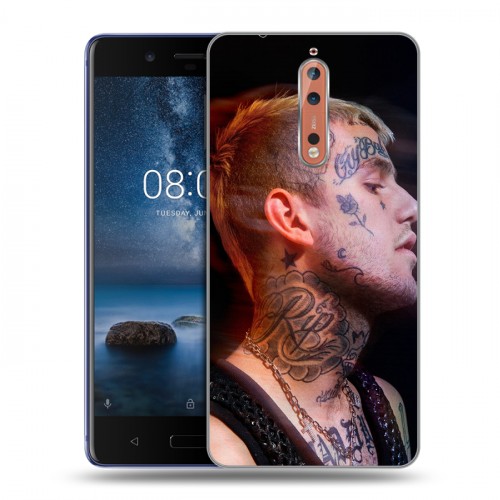 Дизайнерский пластиковый чехол для Nokia 8 Lil 