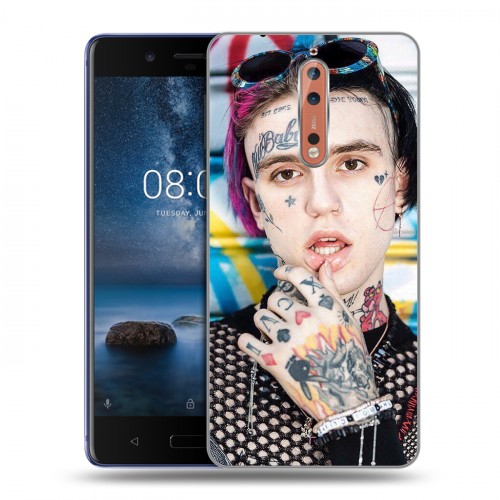 Дизайнерский пластиковый чехол для Nokia 8 Lil 