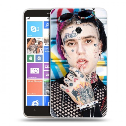 Дизайнерский пластиковый чехол для Nokia Lumia 1320 Lil 