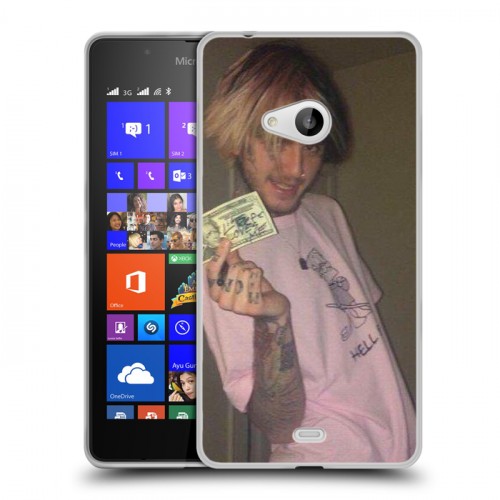 Дизайнерский пластиковый чехол для Microsoft Lumia 540 Lil 