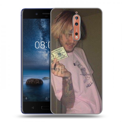 Дизайнерский пластиковый чехол для Nokia 8 Lil 