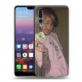 Дизайнерский силиконовый с усиленными углами чехол для Huawei P20 Pro Lil 