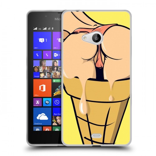 Дизайнерский пластиковый чехол для Microsoft Lumia 540 креативный дизайн
