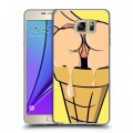 Дизайнерский пластиковый чехол для Samsung Galaxy Note 5 креативный дизайн