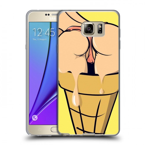 Дизайнерский пластиковый чехол для Samsung Galaxy Note 5 креативный дизайн