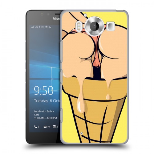 Дизайнерский пластиковый чехол для Microsoft Lumia 950 креативный дизайн