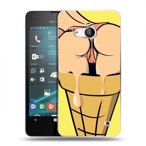 Дизайнерский пластиковый чехол для Microsoft Lumia 550 креативный дизайн