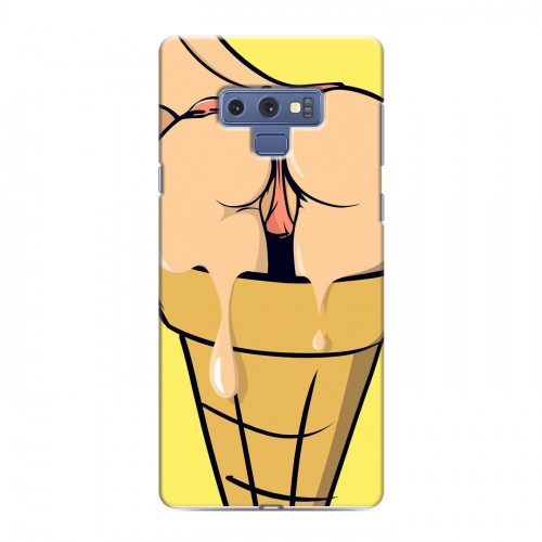 Дизайнерский силиконовый с усиленными углами чехол для Samsung Galaxy Note 9 креативный дизайн