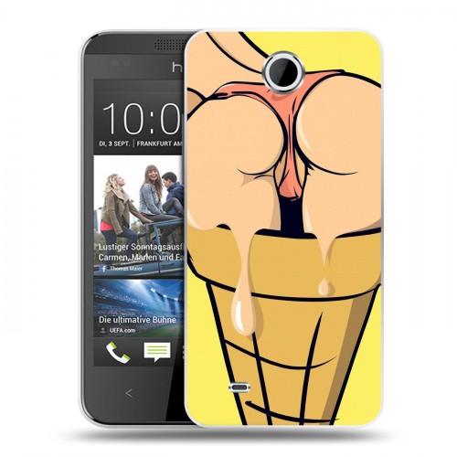 Дизайнерский пластиковый чехол для HTC Desire 300 креативный дизайн