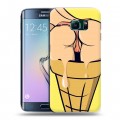 Дизайнерский пластиковый чехол для Samsung Galaxy S6 Edge креативный дизайн