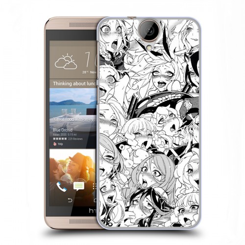 Дизайнерский силиконовый чехол для HTC One E9+ креативный дизайн