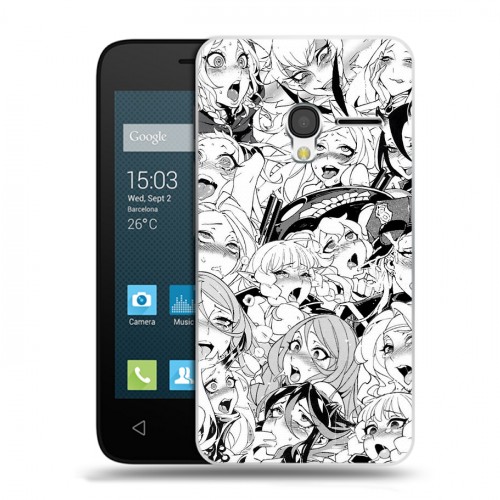 Дизайнерский пластиковый чехол для Alcatel One Touch Pixi 3 (4.5) креативный дизайн