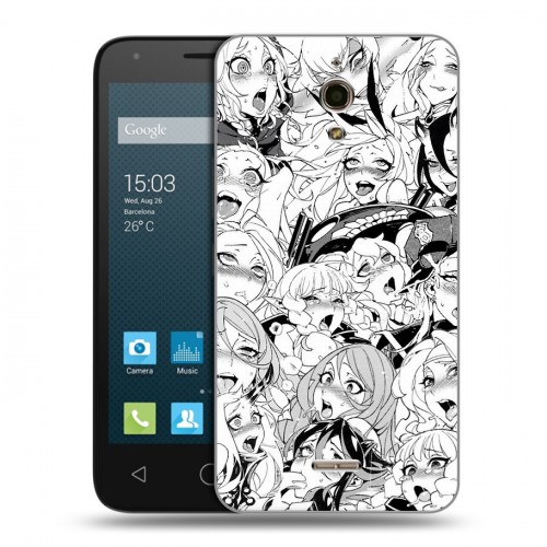 Дизайнерский силиконовый чехол для Alcatel One Touch Pixi 4 (6) креативный дизайн