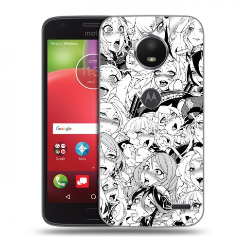 Дизайнерский пластиковый чехол для Motorola Moto E4 креативный дизайн
