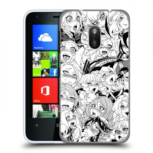 Дизайнерский силиконовый чехол для Nokia Lumia 620 креативный дизайн