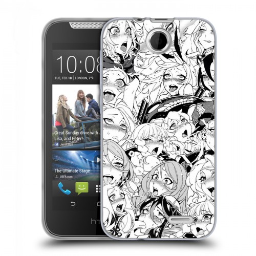 Дизайнерский силиконовый чехол для HTC Desire 310 креативный дизайн