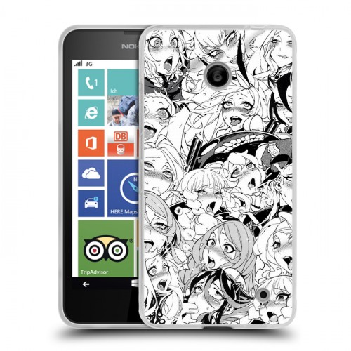 Дизайнерский пластиковый чехол для Nokia Lumia 630/635 креативный дизайн
