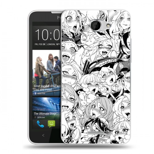 Дизайнерский пластиковый чехол для HTC Desire 516 креативный дизайн