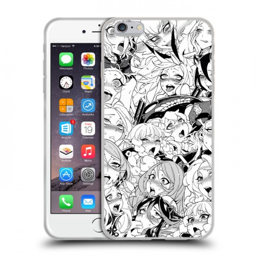 Дизайнерский силиконовый чехол для Iphone 6 Plus/6s Plus креативный дизайн