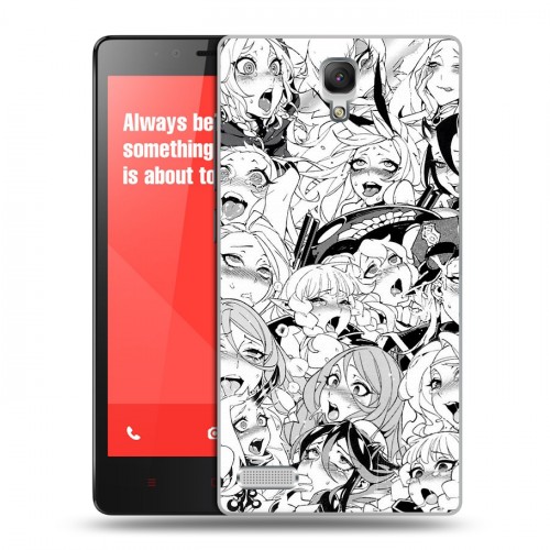 Дизайнерский пластиковый чехол для Xiaomi RedMi Note креативный дизайн