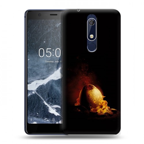 Дизайнерский пластиковый чехол для Nokia 5.1 Игра престолов