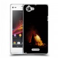 Дизайнерский пластиковый чехол для Sony Xperia L Игра престолов