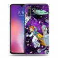 Дизайнерский силиконовый с усиленными углами чехол для Xiaomi Mi9 футурама