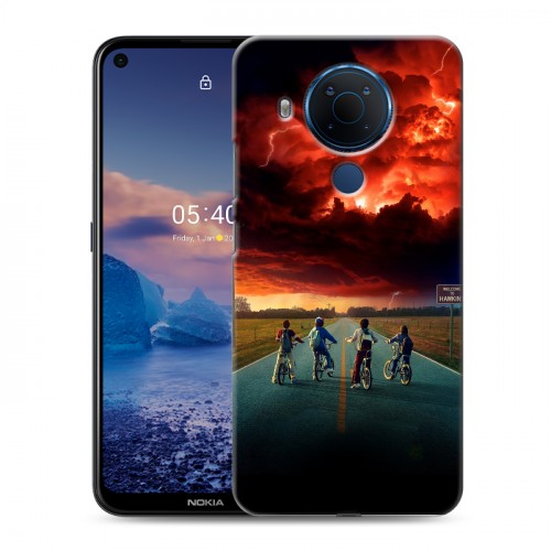 Дизайнерский силиконовый чехол для Nokia 5.4 Очень странные дела