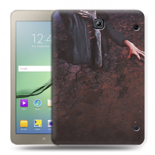 Дизайнерский силиконовый чехол для Samsung Galaxy Tab S2 8.0 Очень странные дела