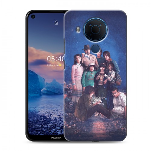 Дизайнерский силиконовый чехол для Nokia 5.4 Очень странные дела