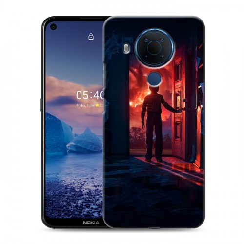 Дизайнерский силиконовый чехол для Nokia 5.4 Очень странные дела