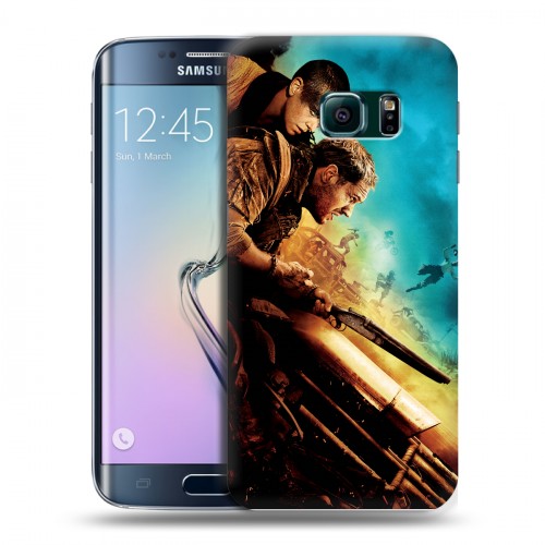Дизайнерский пластиковый чехол для Samsung Galaxy S6 Edge Безумный Макс: Дорога ярости