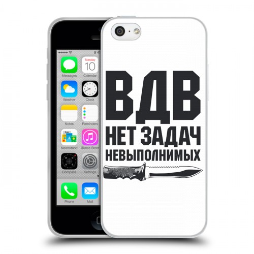 Дизайнерский пластиковый чехол для Iphone 5c день вдв