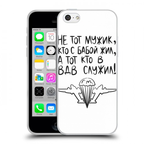 Дизайнерский пластиковый чехол для Iphone 5c день вдв