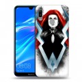 Дизайнерский пластиковый чехол для Huawei Y6 (2019) Сверхлюди