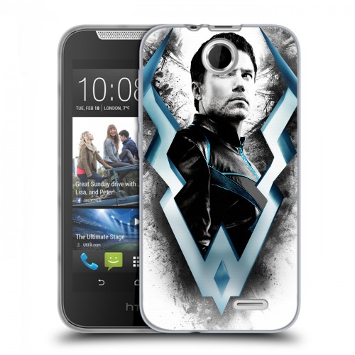 Дизайнерский силиконовый чехол для HTC Desire 310 Сверхлюди