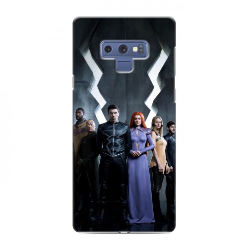 Дизайнерский силиконовый чехол для Samsung Galaxy Note 9 Сверхлюди
