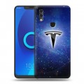 Дизайнерский силиконовый чехол для Alcatel 5V Tesla