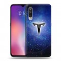 Дизайнерский силиконовый с усиленными углами чехол для Xiaomi Mi9 Tesla