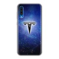 Дизайнерский силиконовый чехол для Samsung Galaxy A50 Tesla