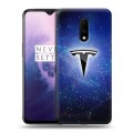 Дизайнерский пластиковый чехол для OnePlus 7 Tesla